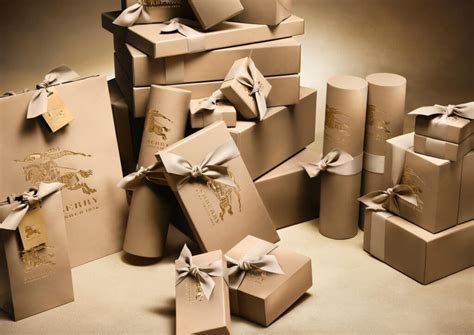 Burberry sustainable packaging